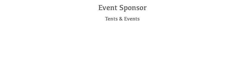 Event Sponsor Tents & Events